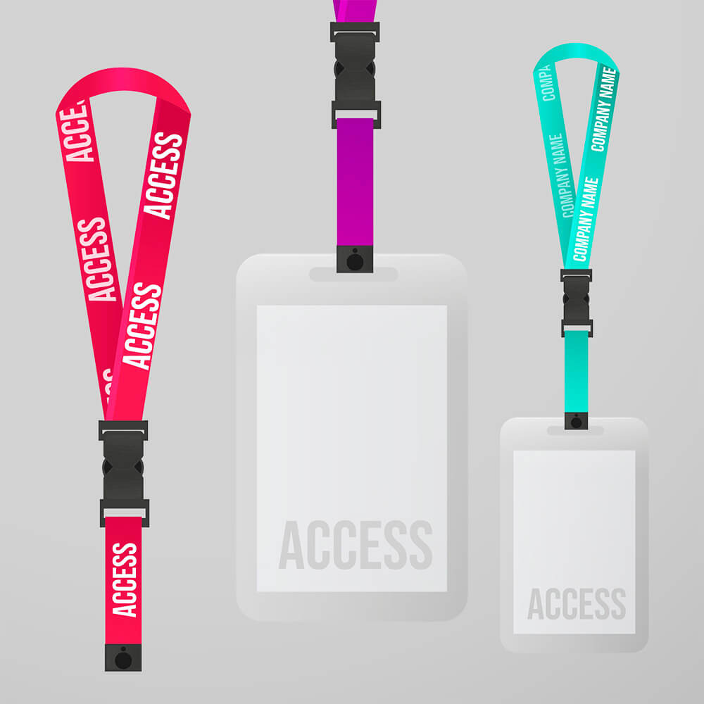 Porta Badge personalizzato in diversi colori